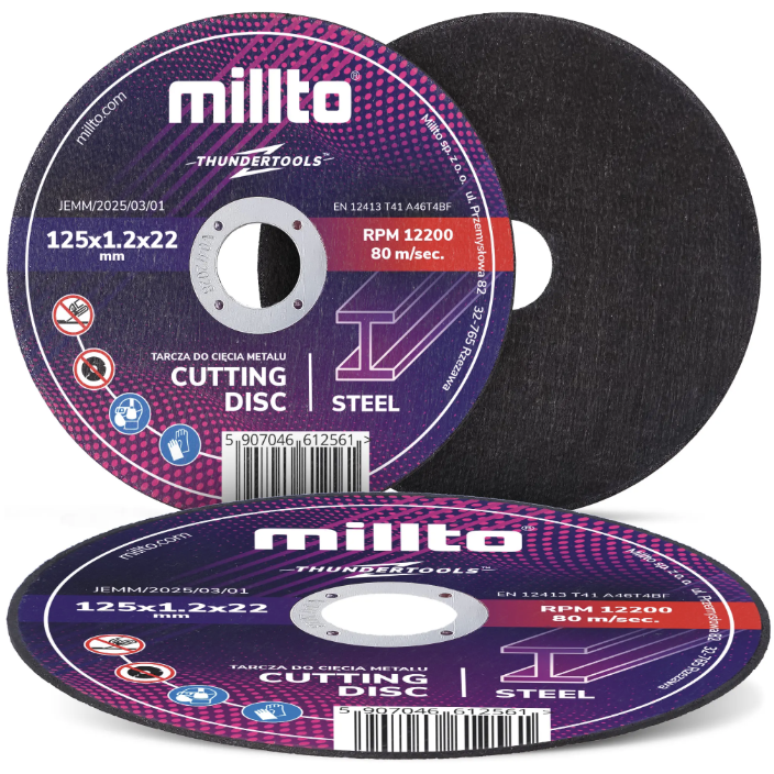 Tarcza do cięcia metalu ThunderTools 125 mm